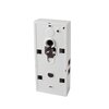 Newhouse Hardware Mechanical 2-Note Wireless Doorbell Chime and Door Bell Push Button MCH1